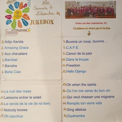 Chants pourle telethon